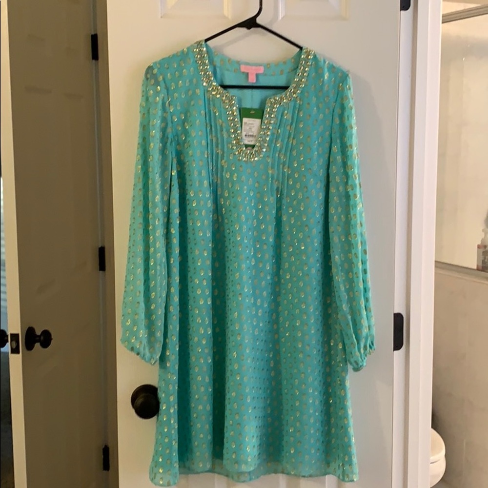 Lily Pulitzer Colby Silk Tunic Dress